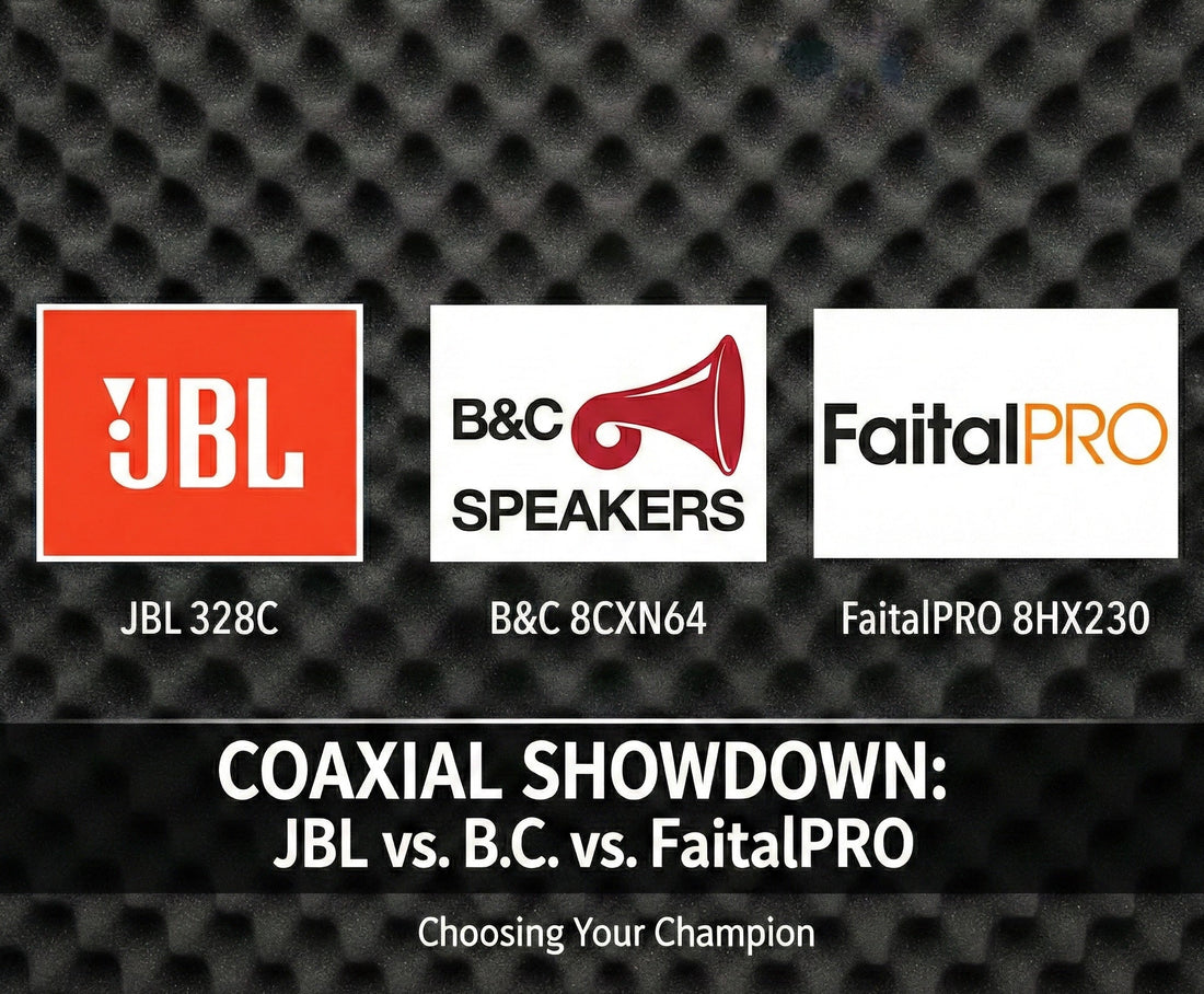 Technical Analysis of the 8-Inch Coaxial Transducer Landscape: JBL Control 328C and High-Performance Alternatives