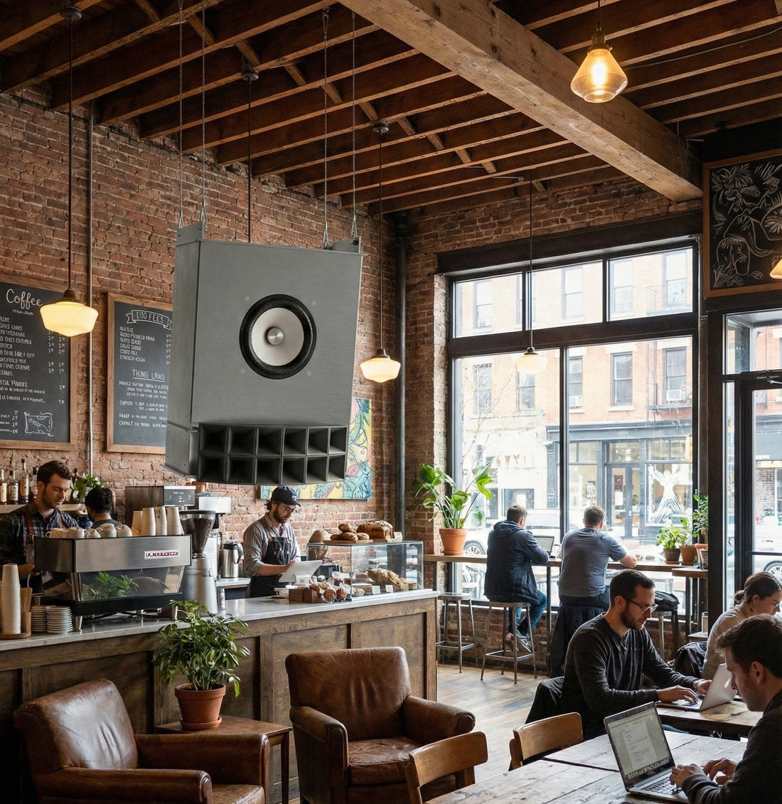 The best speakers for coffee shops: From Background Noise to Brand Identity - A Guide to Retail HiFi